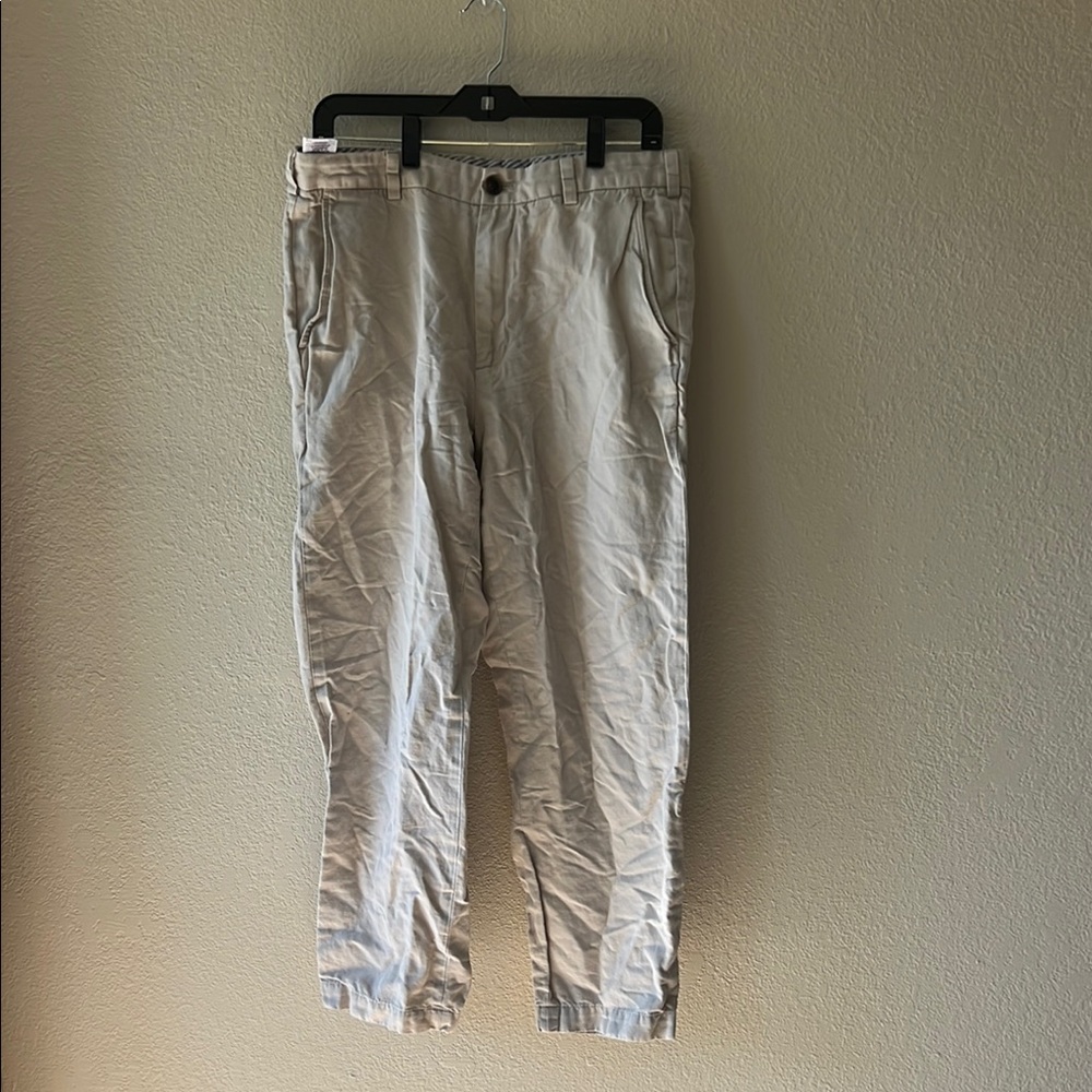 Brooks Brothers Cream Chinos Lightweight Everyday Style